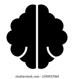 brain icon isolated sign symbol vector illustration - high quality black style vector icons
