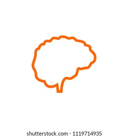 Brain Icon Logo Design Element