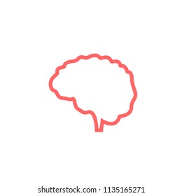 Brain Icon Logo Design Element