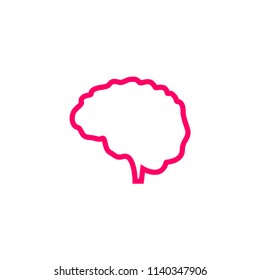 Brain Icon Logo Design Element