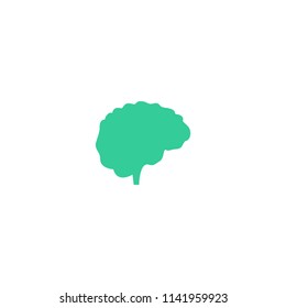 Brain Icon Logo Design Element