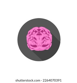 brain icon logo design, vector
