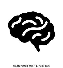 brain icon or logo isolated sign symbol vector illustration - high quality black style vector icons
