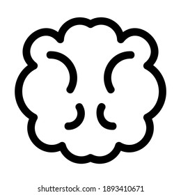 brain icon or logo isolated sign symbol vector illustration - high quality black style vector icons
