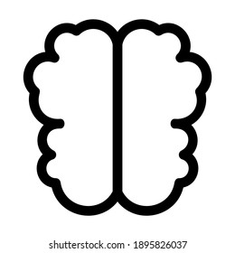 brain icon or logo isolated sign symbol vector illustration - high quality black style vector icons
