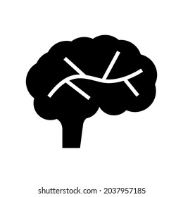 brain icon or logo isolated sign symbol vector illustration - high quality black style vector icons
