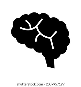 brain icon or logo isolated sign symbol vector illustration - high quality black style vector icons
