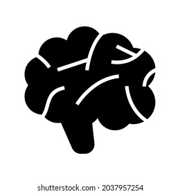 brain icon or logo isolated sign symbol vector illustration - high quality black style vector icons
