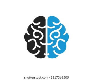 Brain Icon stock illustration vector