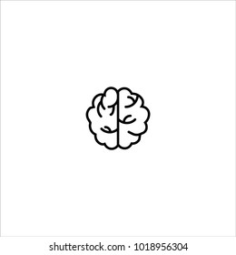 brain icon vector