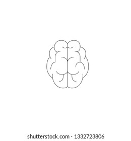 brain icon vector