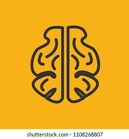 Brain icon vector design