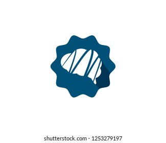Brain icon vector illustration
