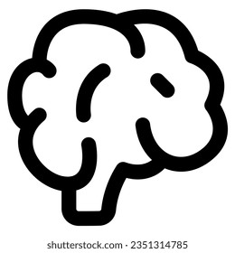 brain icon vector illustration asset element