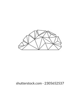 BRAIN ICON VECTOR ILLUSTRATION SYMBOL DESIGN