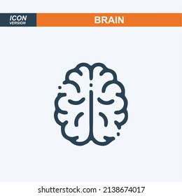 brain icon vector sign symbol