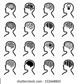 Brain icons