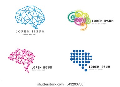 Brain Icons Set