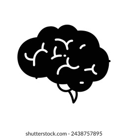 Brain icons vector strock illustration