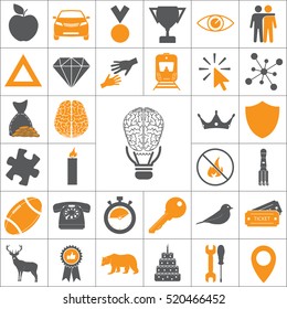 Brain idea icon
