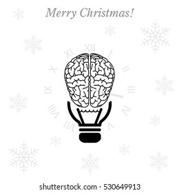 Brain idea icon