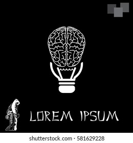 Brain idea icon