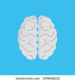 Brain idea mind human intelligence vector