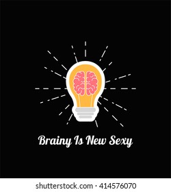 Brain Illustration. Vector illustration.