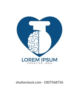 Brain lab logo design.
