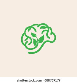 brain leaf logo