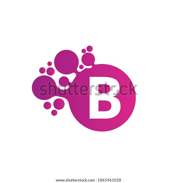 Brain Letter B Logo Brain Connect Stock Vector (Royalty Free ...