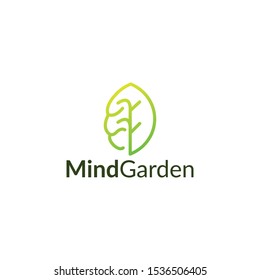 Brain Life Icon Logo Design Element