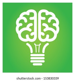 Green Brain Icon Images Stock Photos Vectors Shutterstock