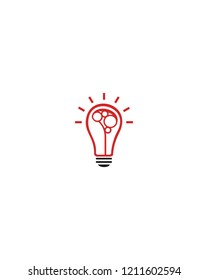 Brain Light Logo Template