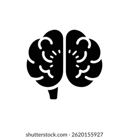 Brain with Light Shining Through Representing Knowledge and Enlightenment