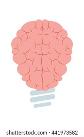 brain lightbulb icon