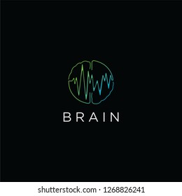 Brain line logo