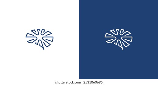 Brain Line Tech Firmenlogo Design