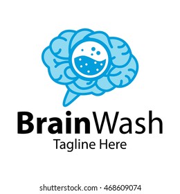Brain logo. Creativity and idea icons and elements.