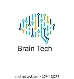 brain logo design