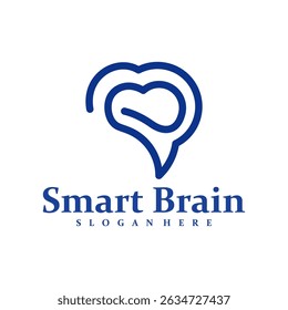 Brain logo design concept vector. Brain Care Logo Design Template. Creative Symbol. Icon