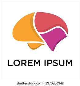 brain logo logo design inspiration - Vector