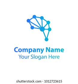 Brain logo design, learning and design icons