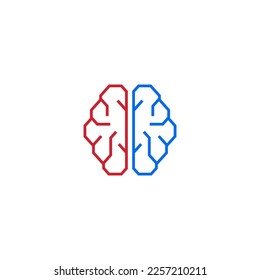 brain logo design, tree brain, energy lamp brain