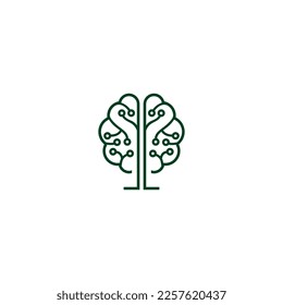 brain logo design, brain tree, brain energy.