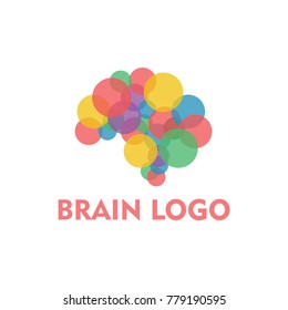 Brain Logo Design Vector