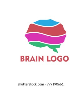 Brain Logo Design Vector