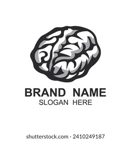 Brain Logo design vector template. This logo suitable for education, medical, courses, lab, science and others businesses