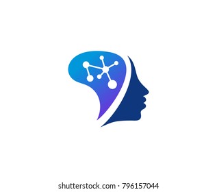 Brain logo icon 