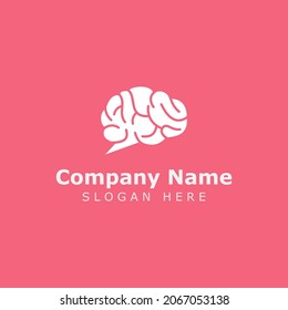 Brain logo. Brain icon. Brainstorm icon.Logo ideas. Brain vector. Psychology logo. Brain silhouette. Business icon. Creation and idea icons and elements.